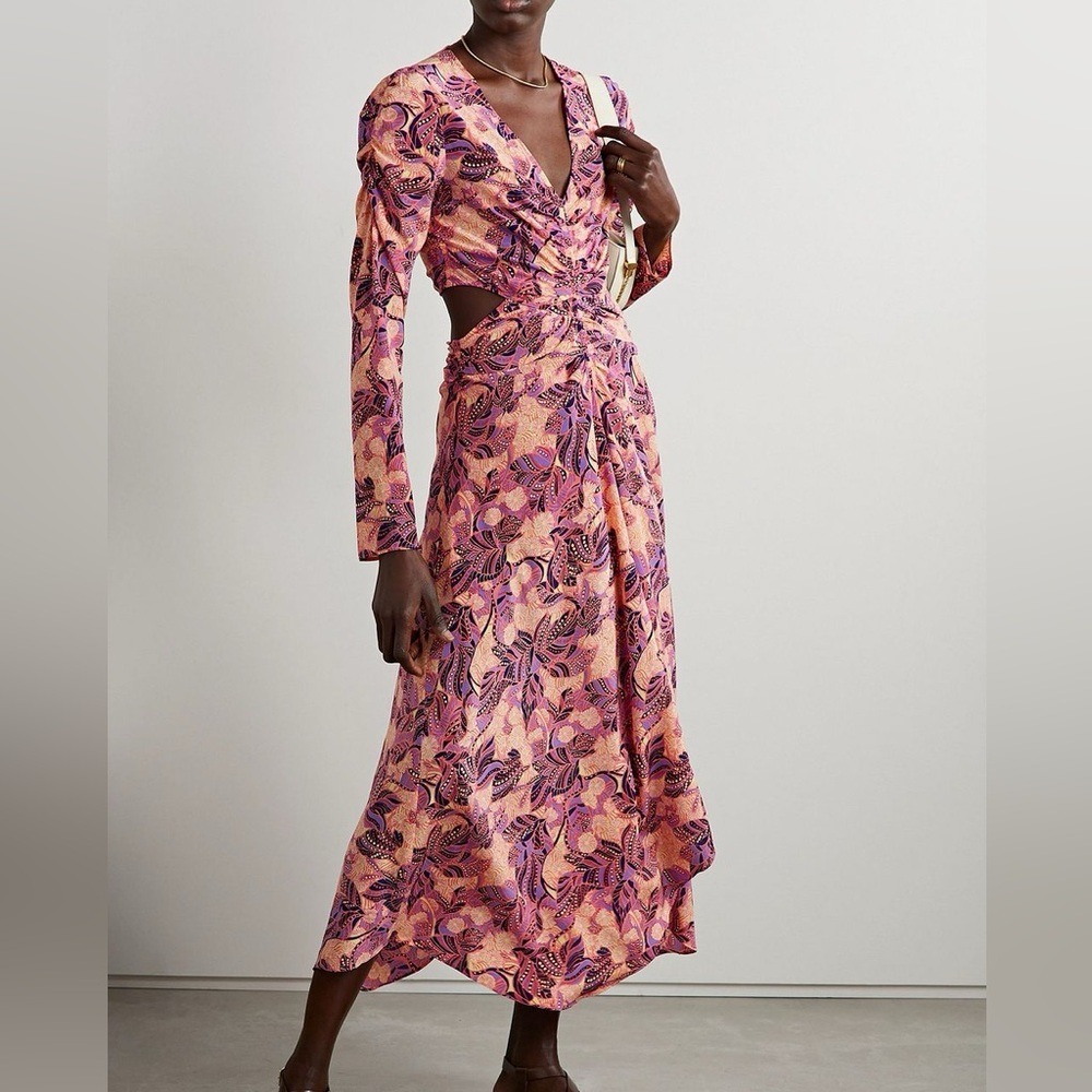 A.L.C. Mona Silk-Blend Dress‎ 10